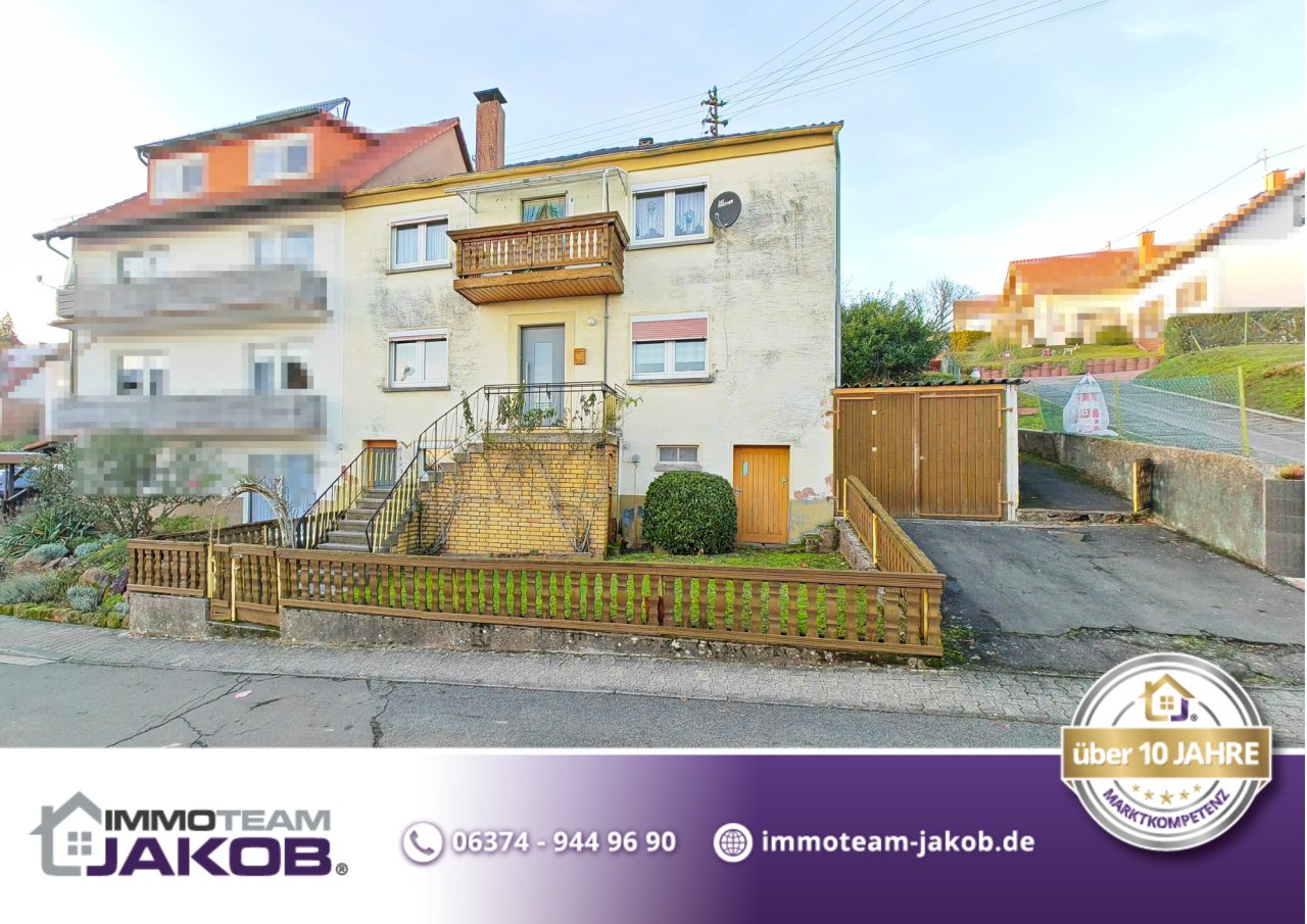 Einseitig angebautes Einfamilienhaus in Eulenbis | Kernsanierung oder Abriss, Sie entscheiden!  