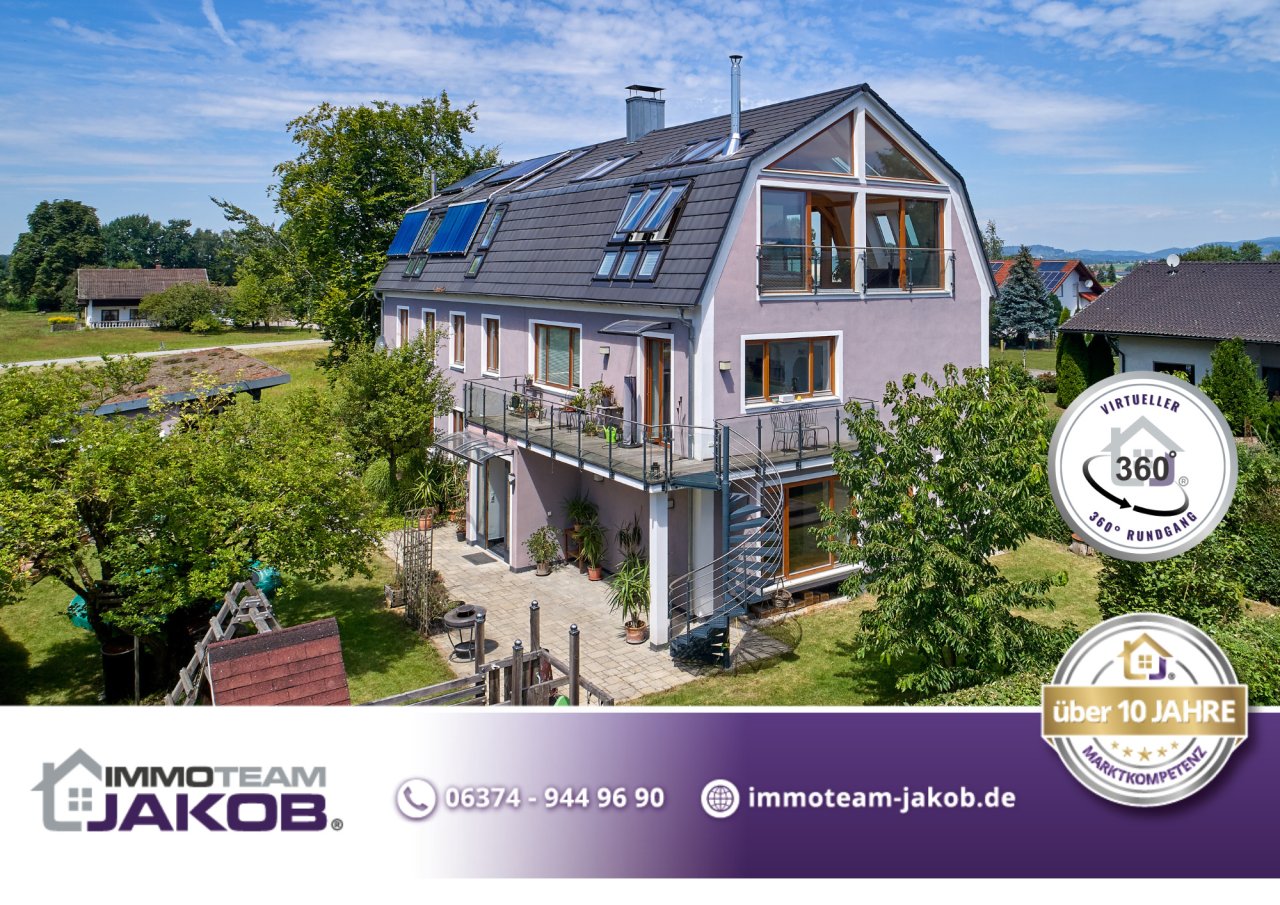 Leben und arbeiten an einem Ort- einzigartiges Wohhaus mit Sauna, Whirlpool & Garten 