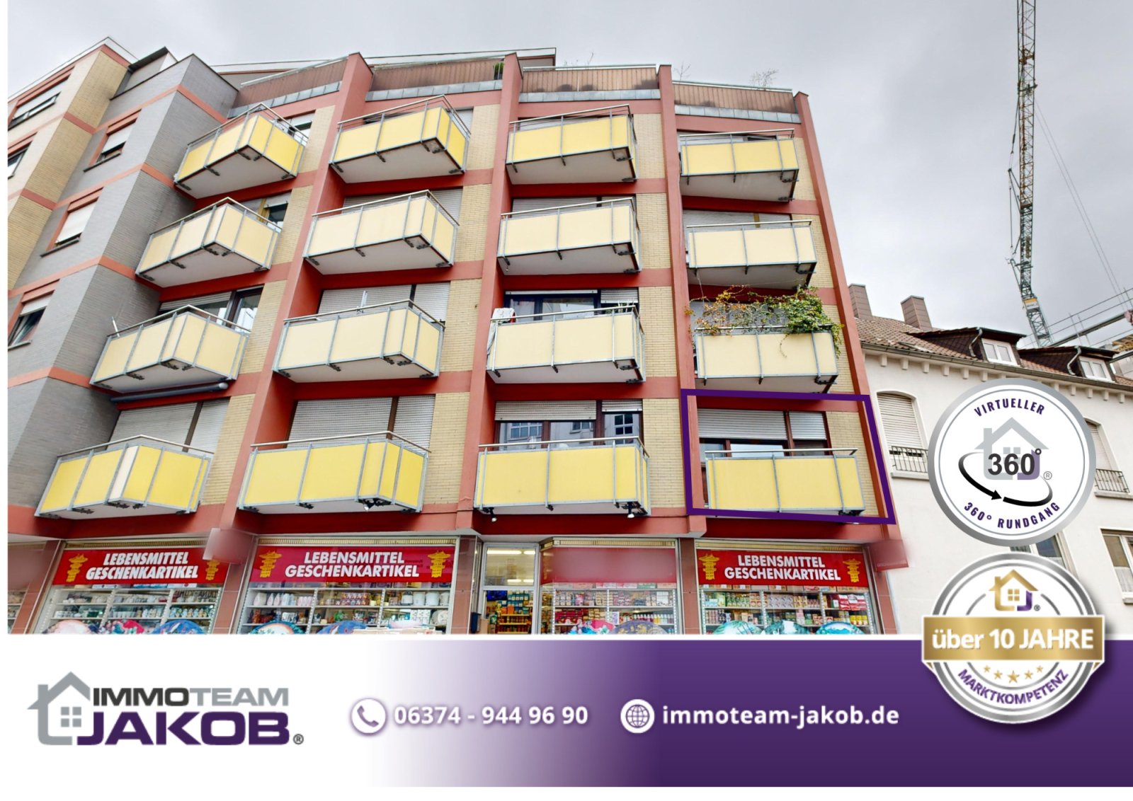 Innenstadt | Eigentumswohnung mit Balkon - ideal für Studenten!  