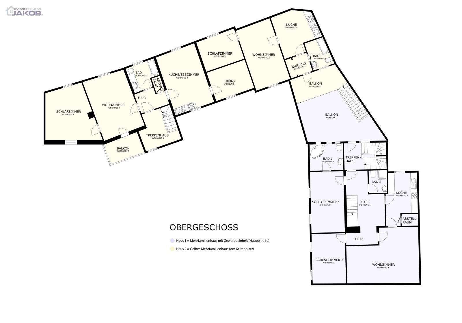 *Reserviert* |Mehrfamilienkomplex mit Gewerbefläche und 5 Wohnungen in gut frequentierter Lage