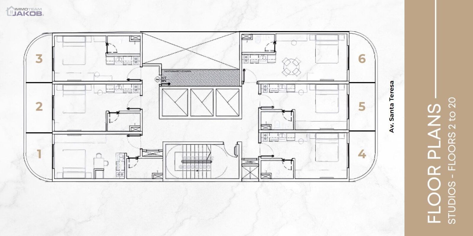 Asunción: Neubauapartments in Bestlage zu verkaufen! 