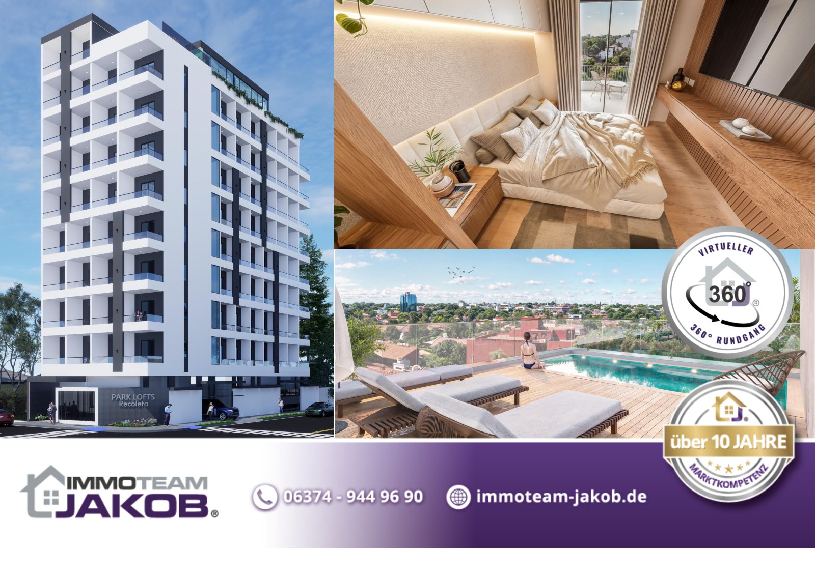 Asunción: 9. STOCK | Neubauapartments im Stadtteil von Recoleta zu verkaufen! 