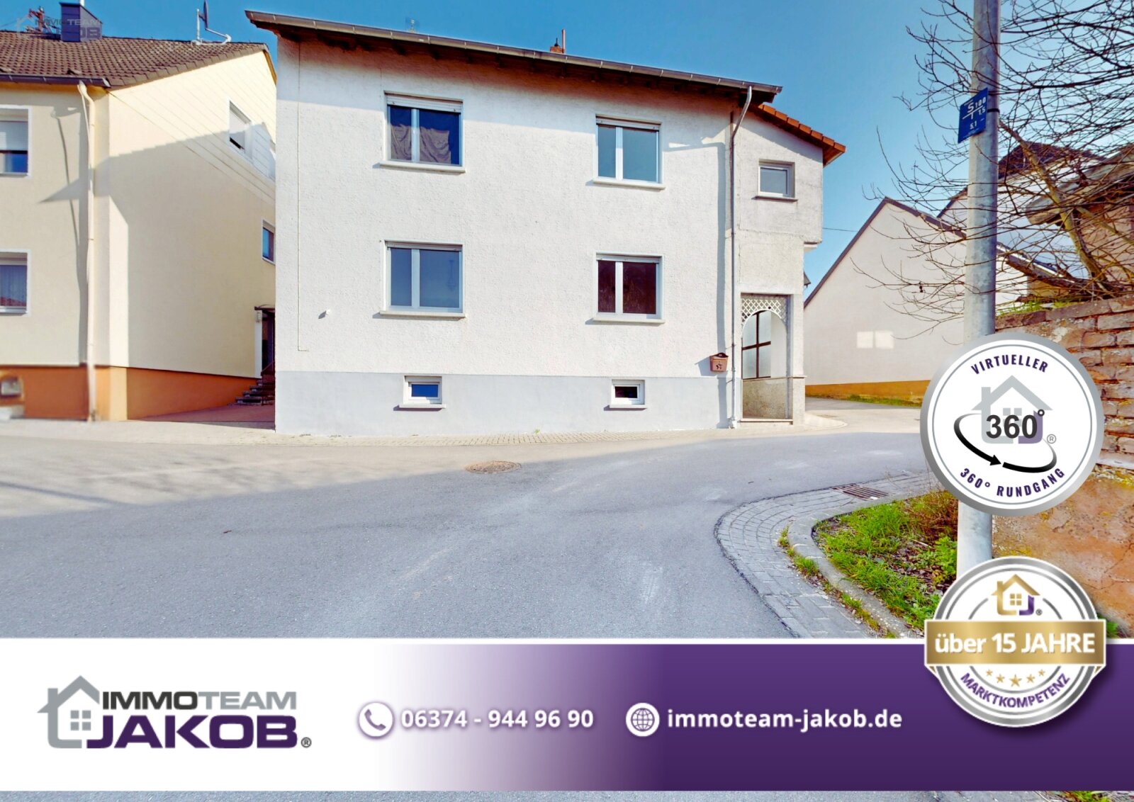 Ein-/Zweifamilienhaus mit Garage und Stellplatz in Miesenbach 