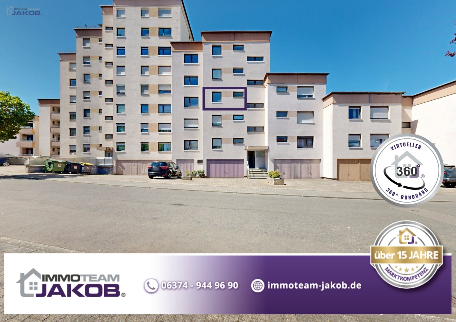 Zentrumsnahe Wohnung mit Loggia: Viel Potenzial auf 83 m² – sofort frei 