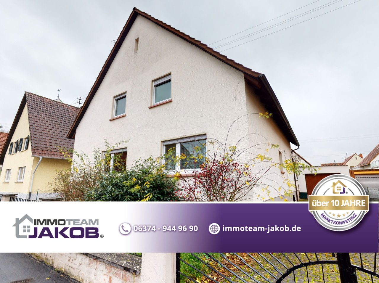 Einfamilienhaus mit Garten und Garage in familiärer Wohnlage von Ramstein 