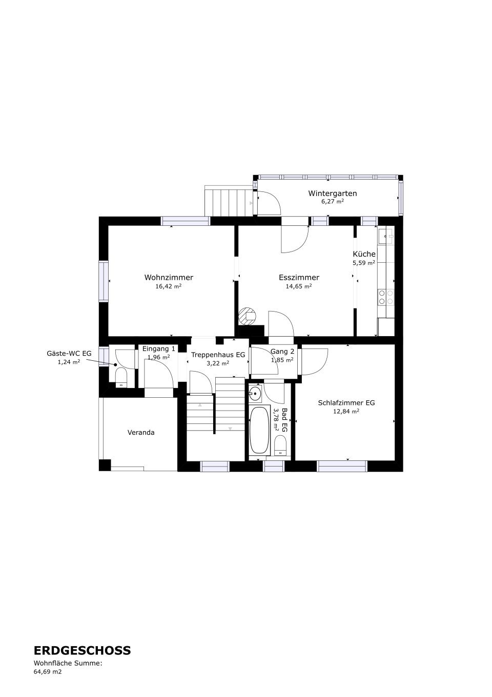Grundriss Erdgeschoss
