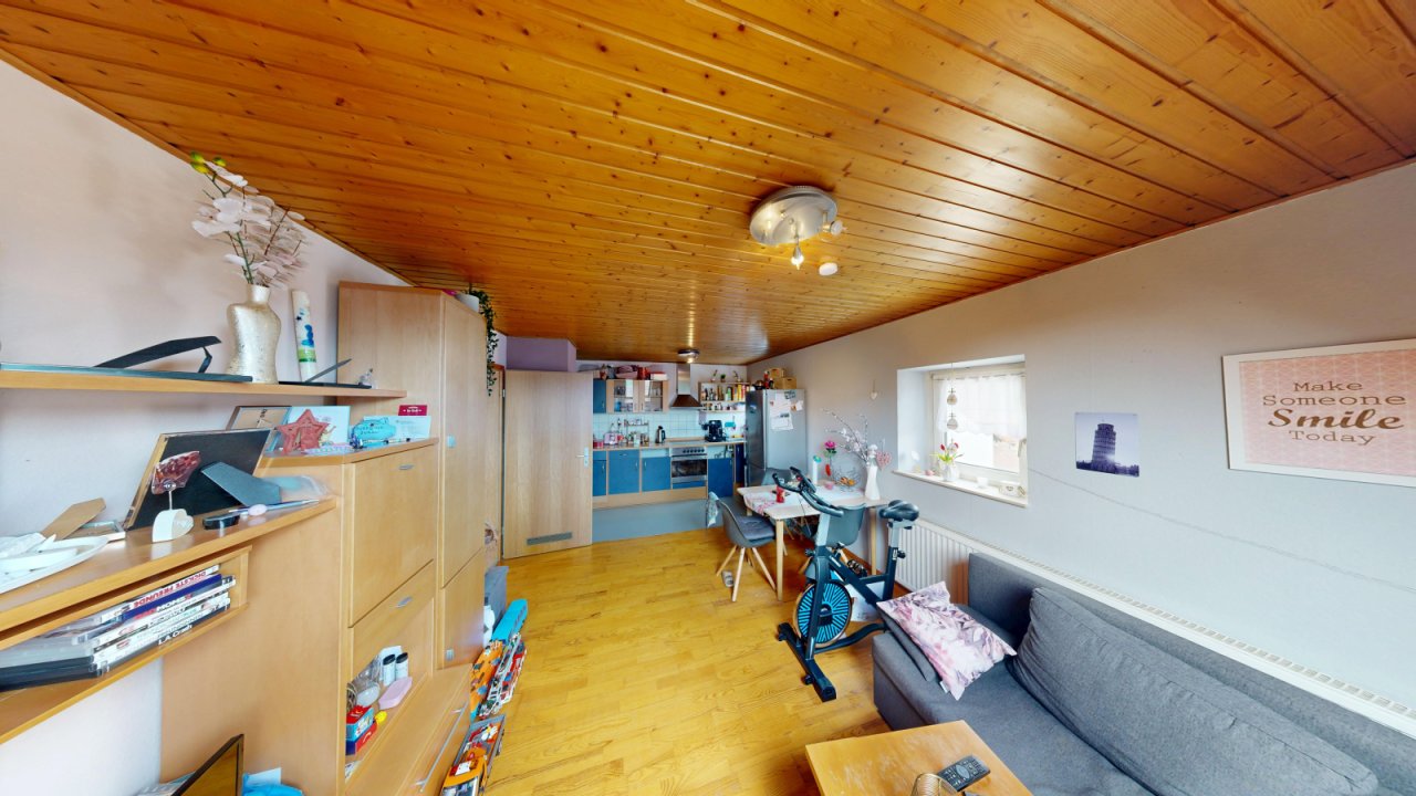 Wohnzimmer DG | Wohnung 2 | Haus 1