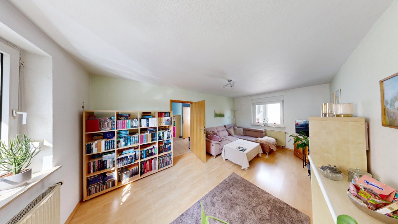 Wohnzimmer OG | Wohnung 5 | Haus 2