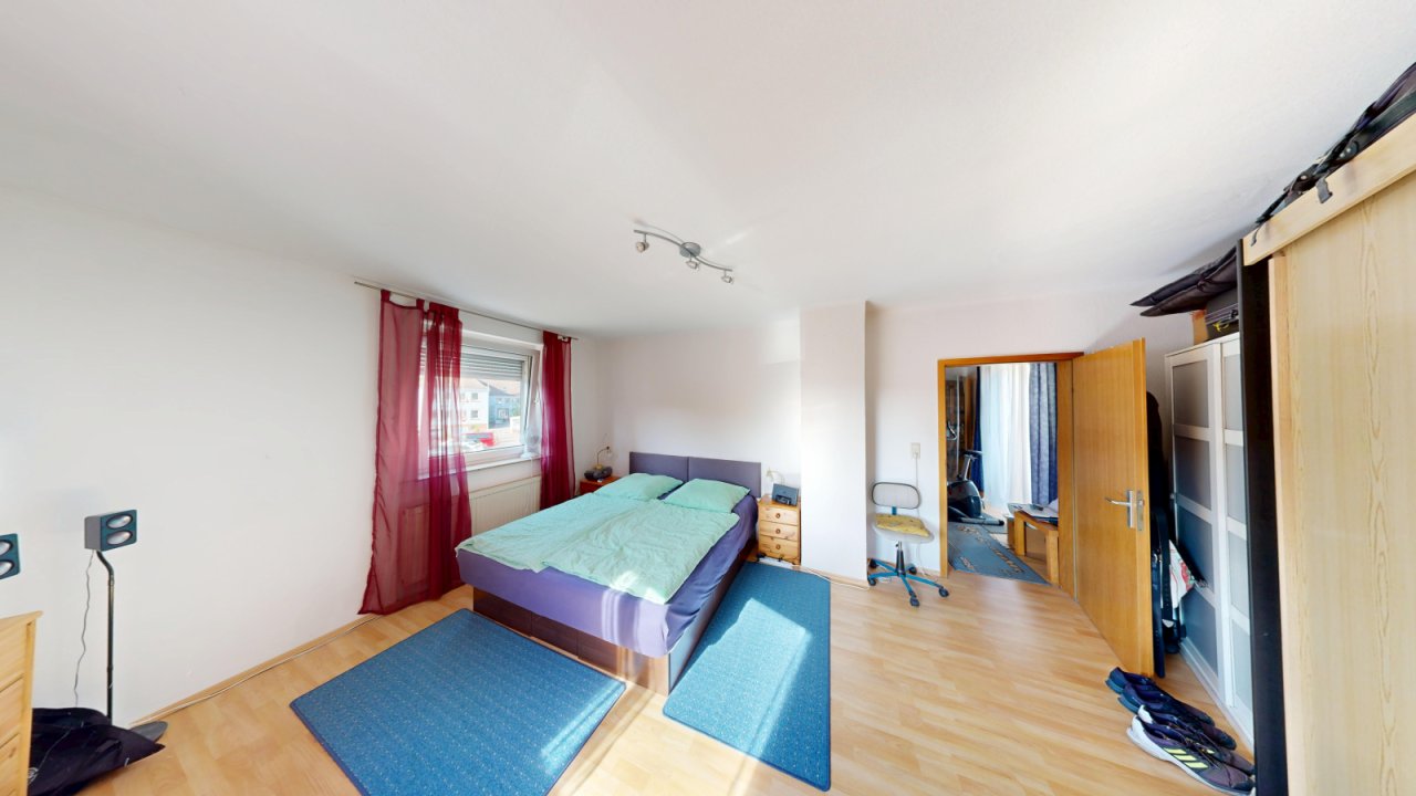 Schlafzimmer OG | Wohnung 4 | Haus 2