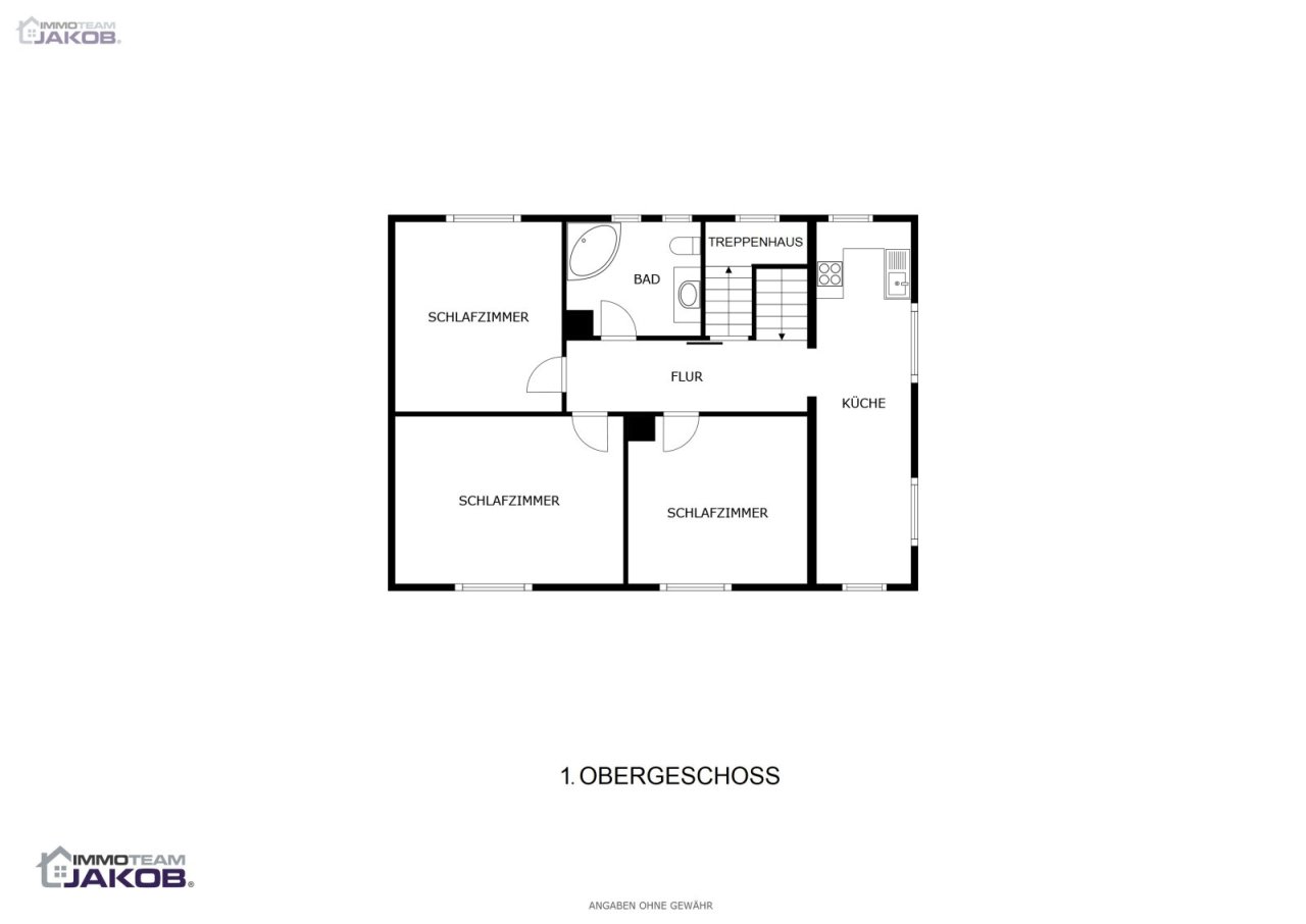 Grundriss 1. Obergeschoss 