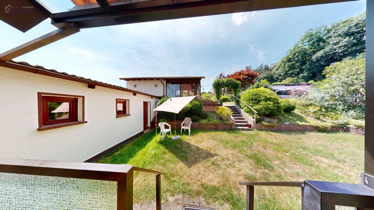 Blick vom Balkon - EG