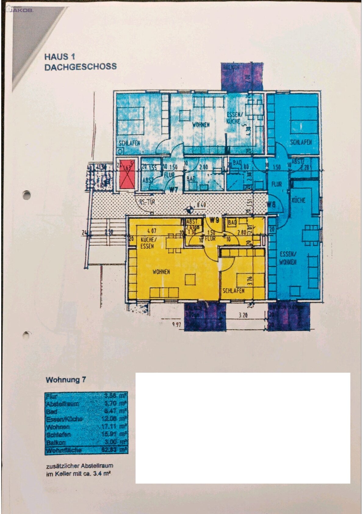 Wohnung 7 Grundriss