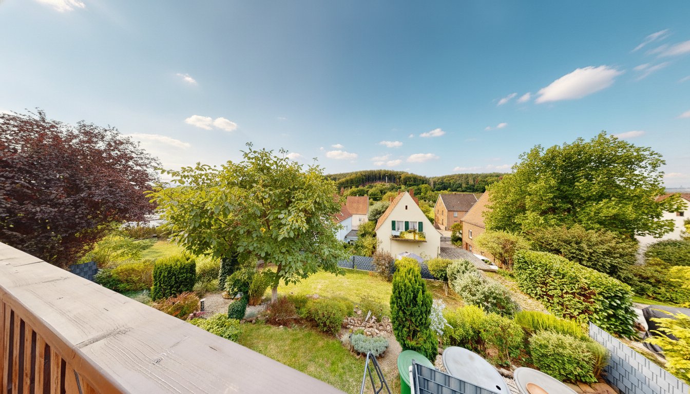 Aussicht, Balkon - EG