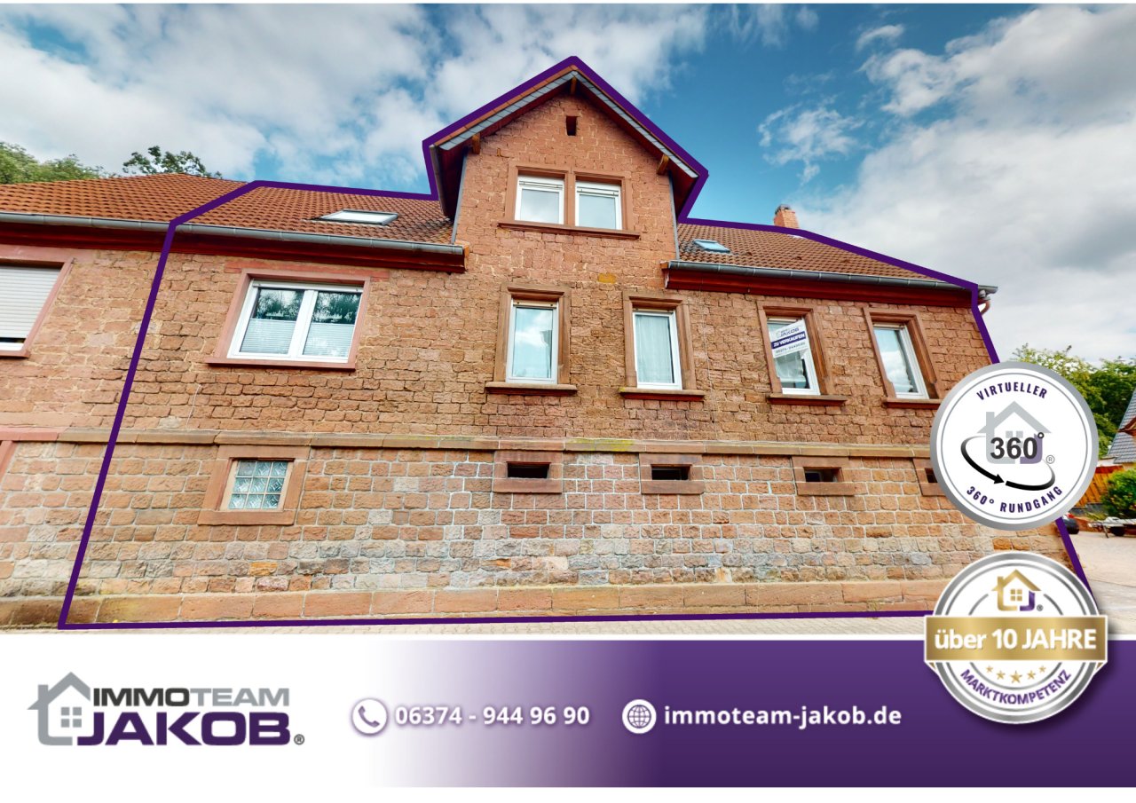 Move in directly | Semidetached house with well & forest plot 