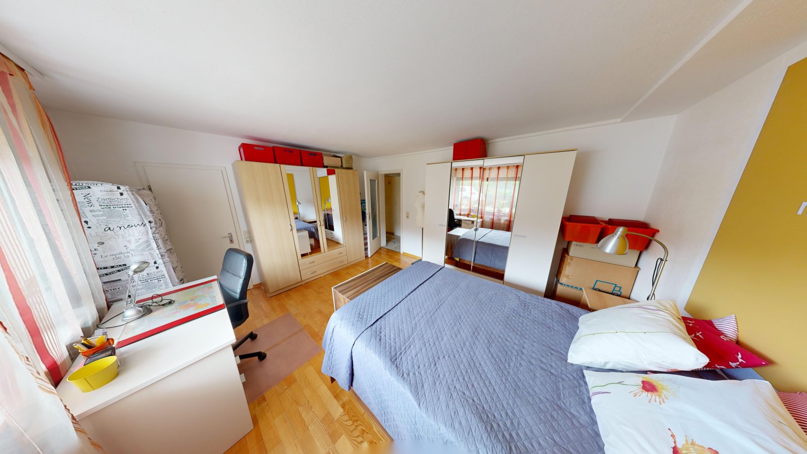 Schlafzimmer | Einliegerwohnung (rechts) Schlafzimmer | Einliegerwohnung (rechts)