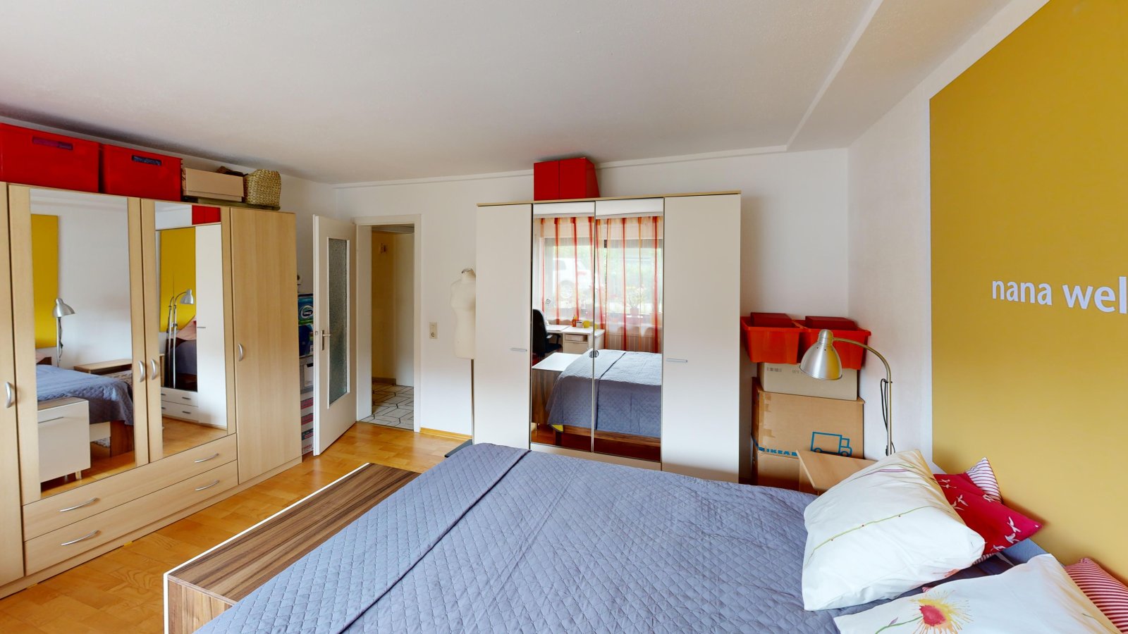Schlafzimmer | Einliegerwohnung (rechts) Schlafzimmer | Einliegerwohnung (rechts)