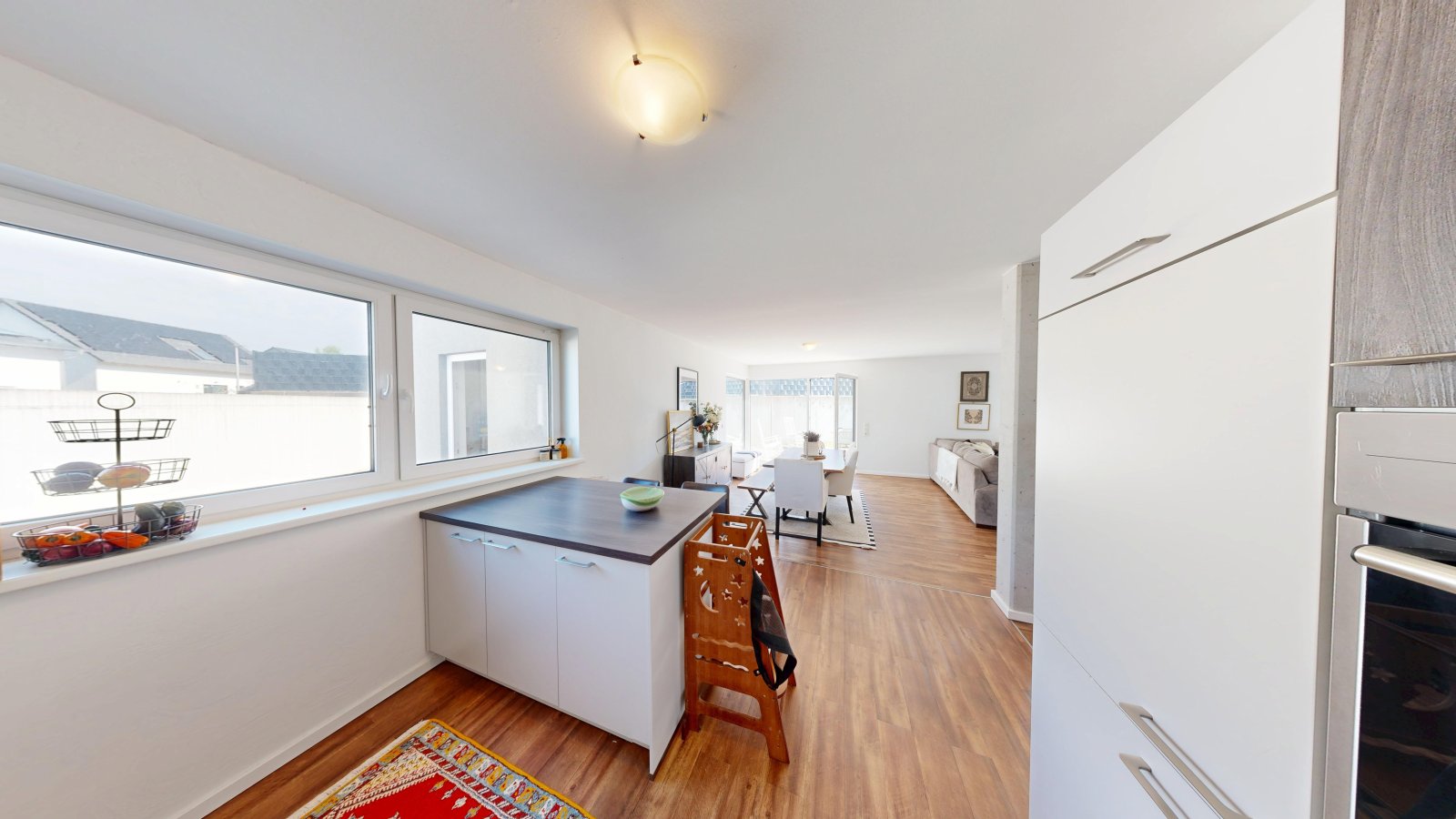  Package price: Two semi-detached houses with garages & garden on the green outskirts of the village