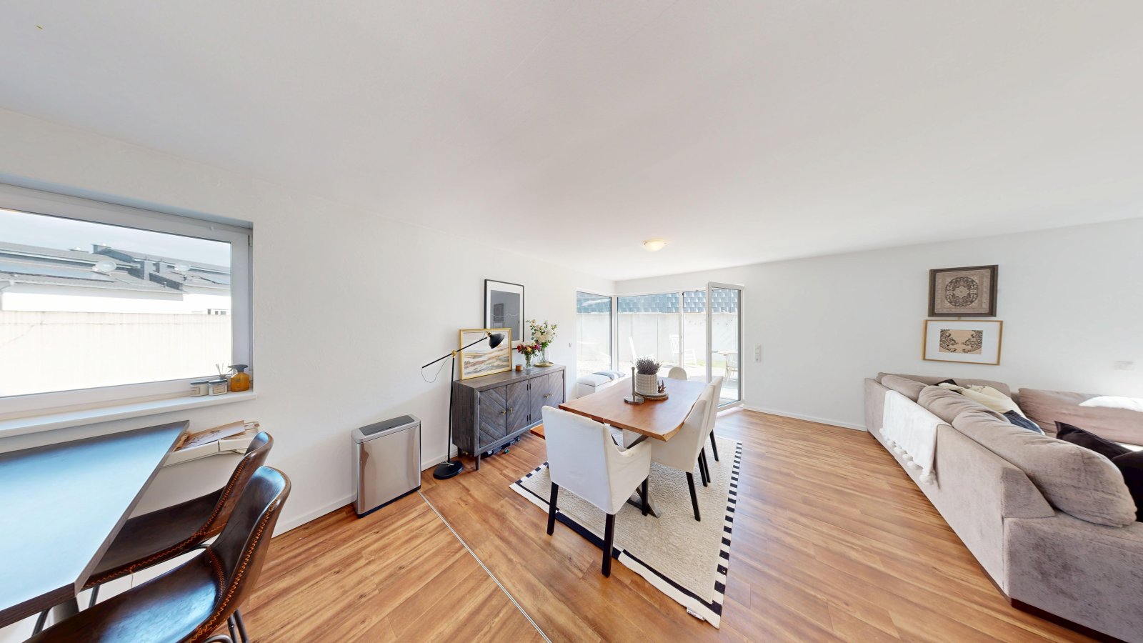  Package price: Two semi-detached houses with garages & garden on the green outskirts of the village