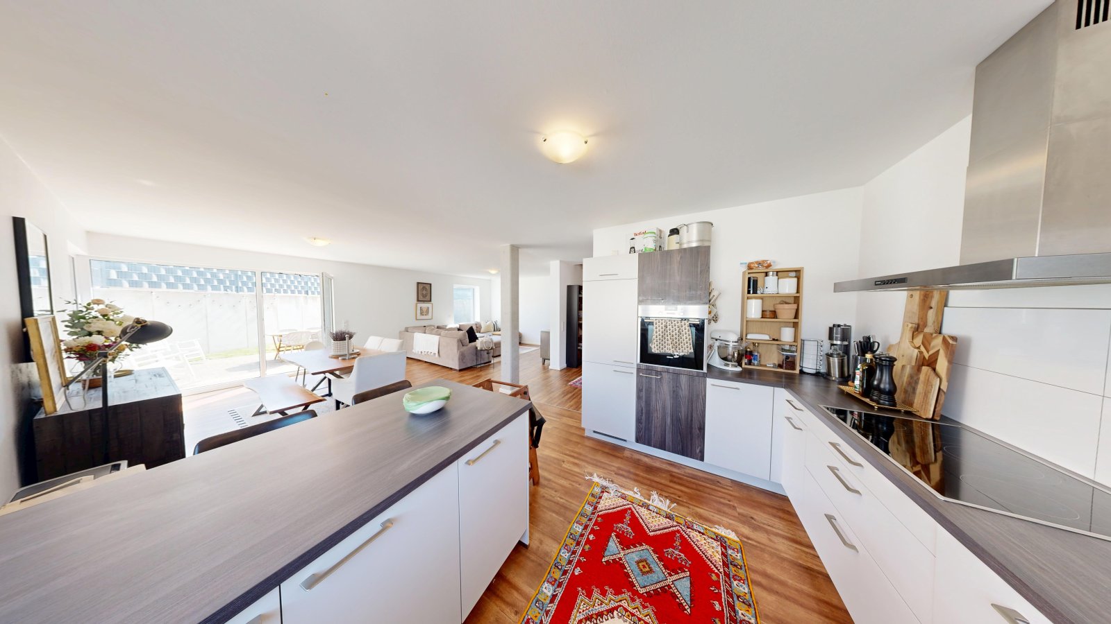  Package price: Two semi-detached houses with garages & garden on the green outskirts of the village