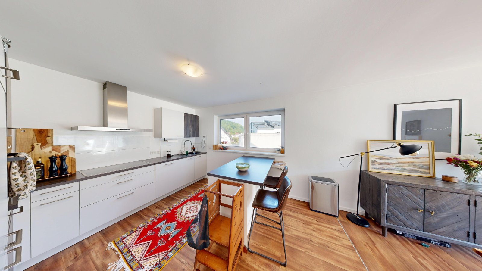  Package price: Two semi-detached houses with garages & garden on the green outskirts of the village