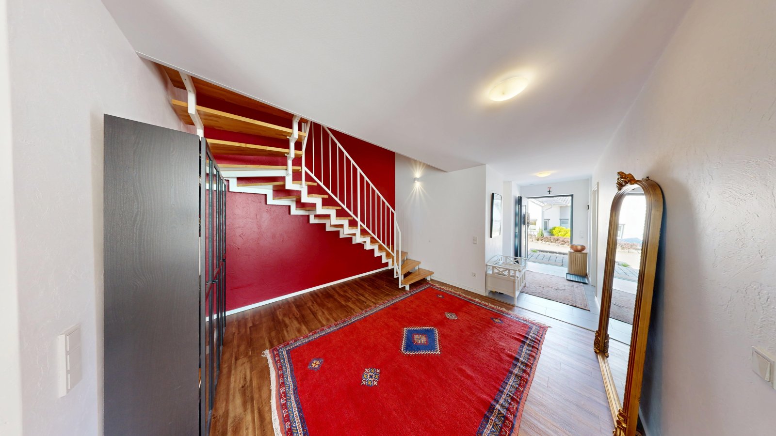  Package price: Two semi-detached houses with garages & garden on the green outskirts of the village