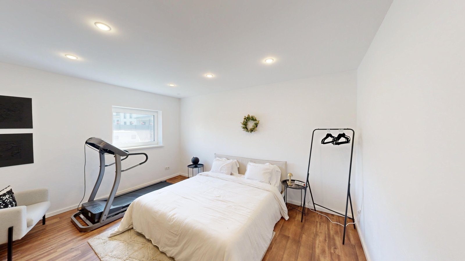  Package price: Two semi-detached houses with garages & garden on the green outskirts of the village