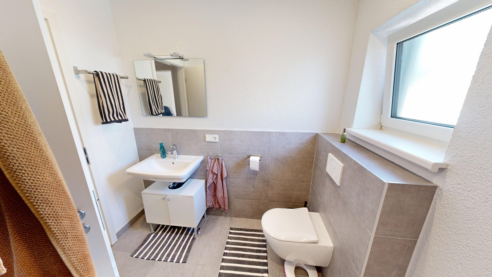  Package price: Two semi-detached houses with garages & garden on the green outskirts of the village