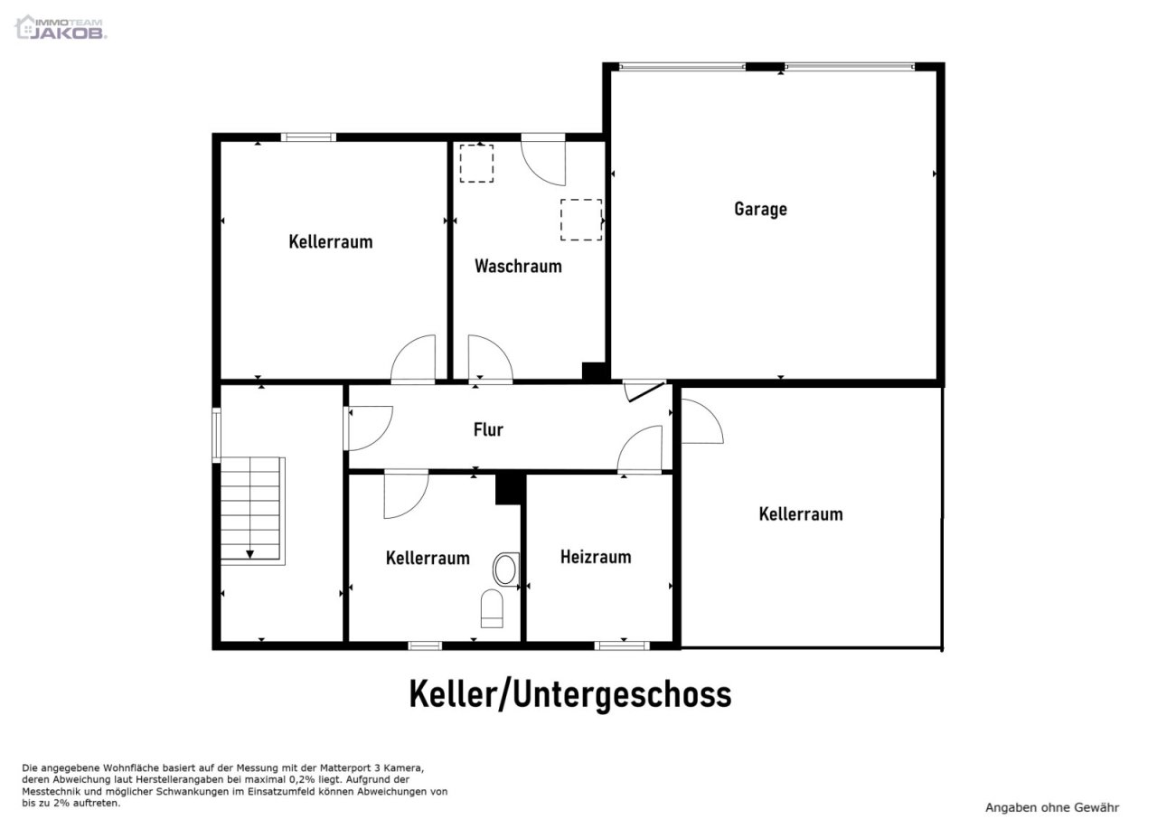 Grundriss Keller