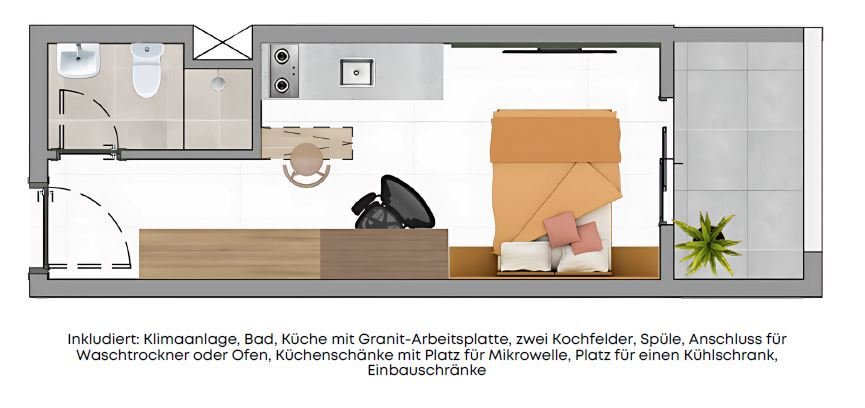 Asunción: 9. STOCK | Neubauapartments im Stadtteil von Recoleta zu verkaufen!