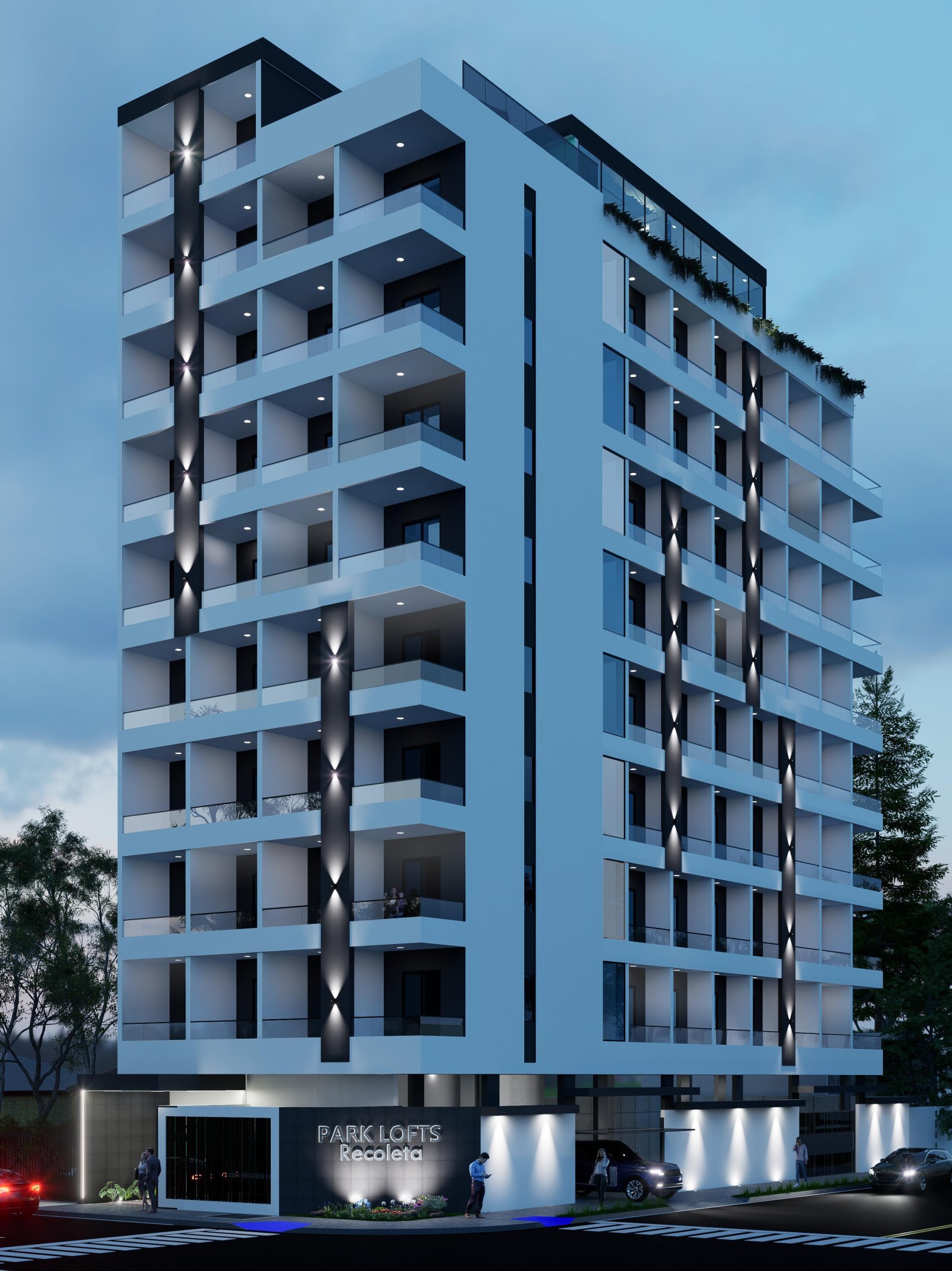 Asunción: 9. STOCK | Neubauapartments im Stadtteil von Recoleta zu verkaufen!