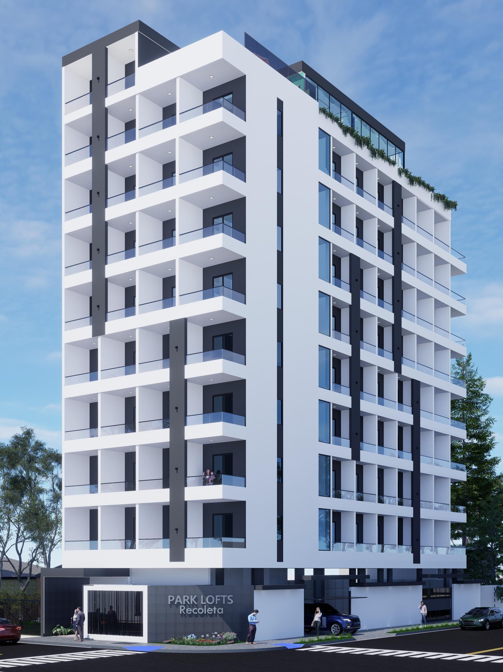 Asunción: 9. STOCK | Neubauapartments im Stadtteil von Recoleta zu verkaufen!