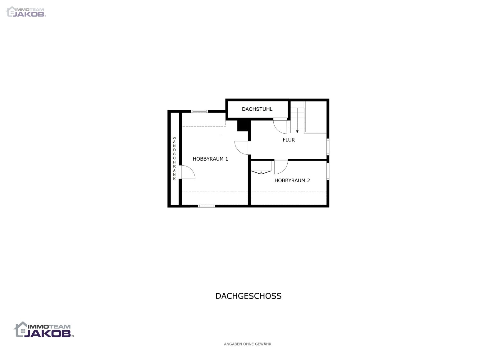 Grundriss Dachgeschoss 